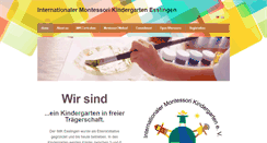 Desktop Screenshot of montessori-esslingen.de